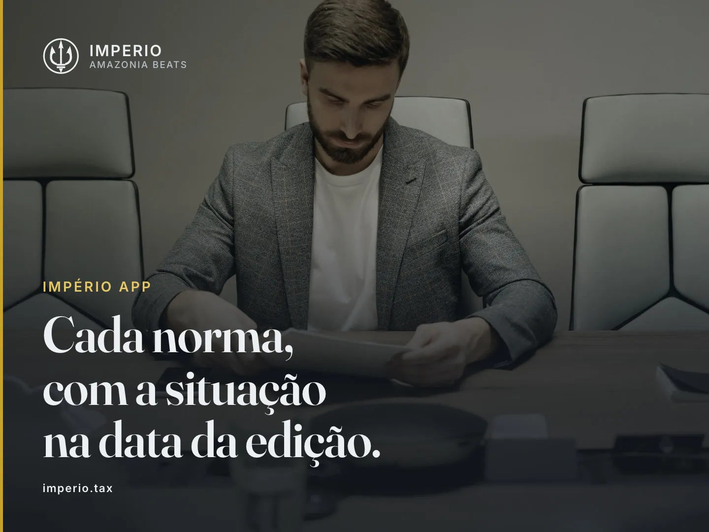 Cada norma, com a situação na data da edição.