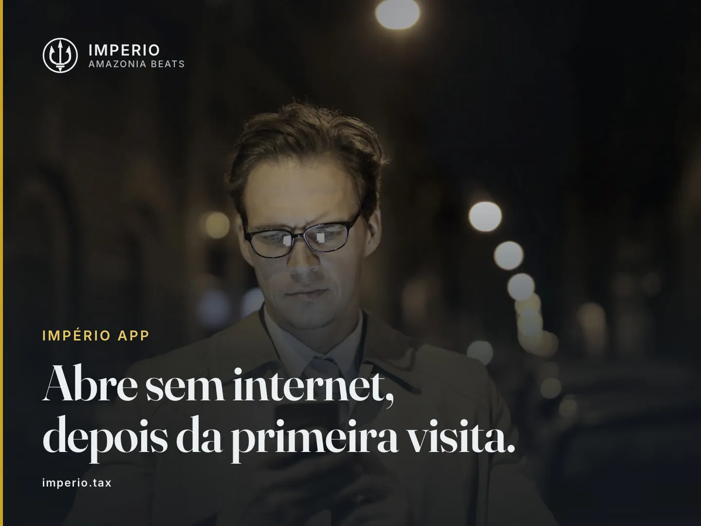 Abre sem internet, depois da primeira visita.